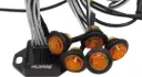 5 LED Turn Signal Sequencer Kit - 3/4" Bullet Lights